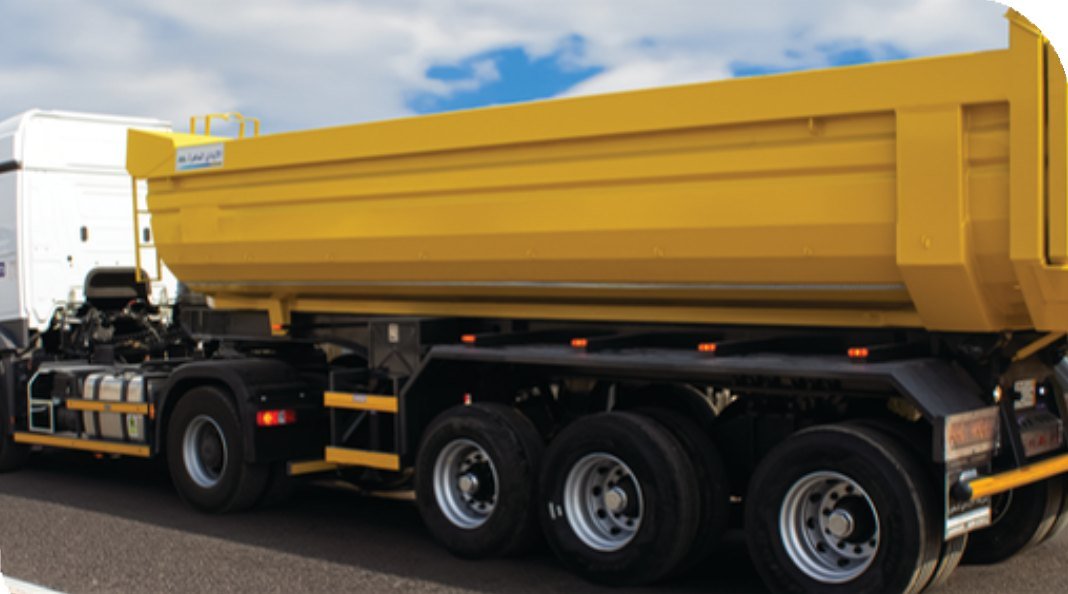 Semi-trailer tipper